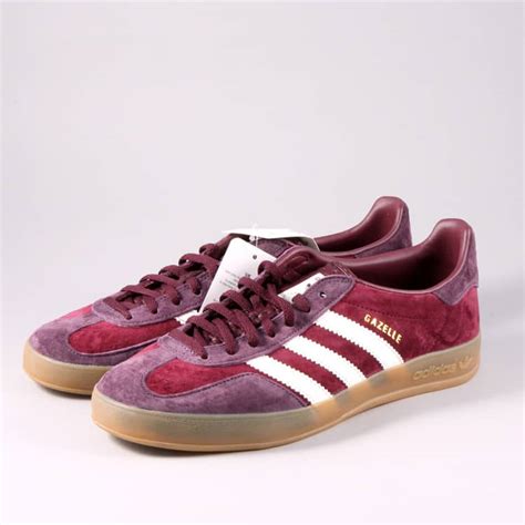 adidas gazelle indoor maroon.